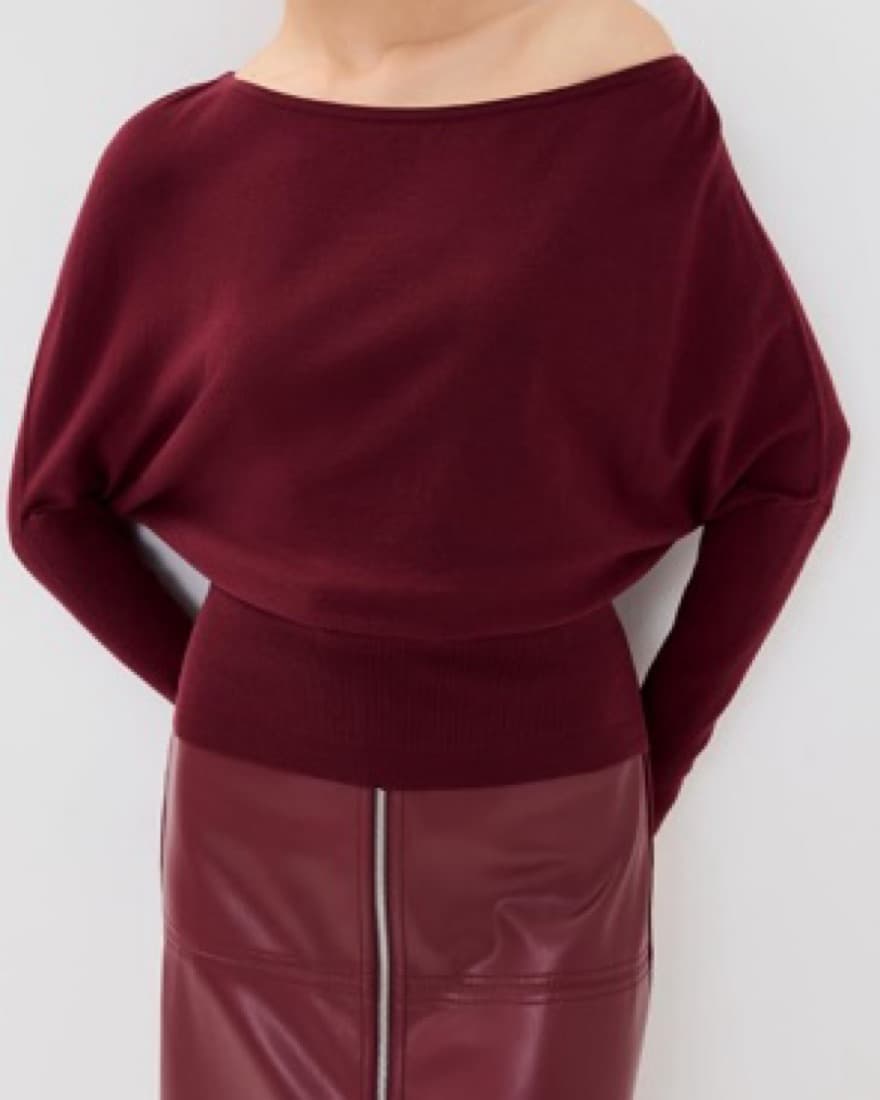 Simkhai Wine Sweater - Image 6