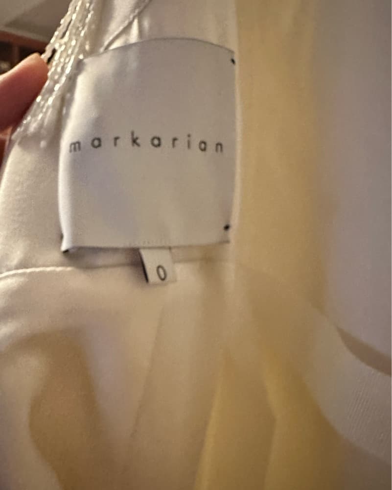 Markarian Diana White Fringe dress - Image 2