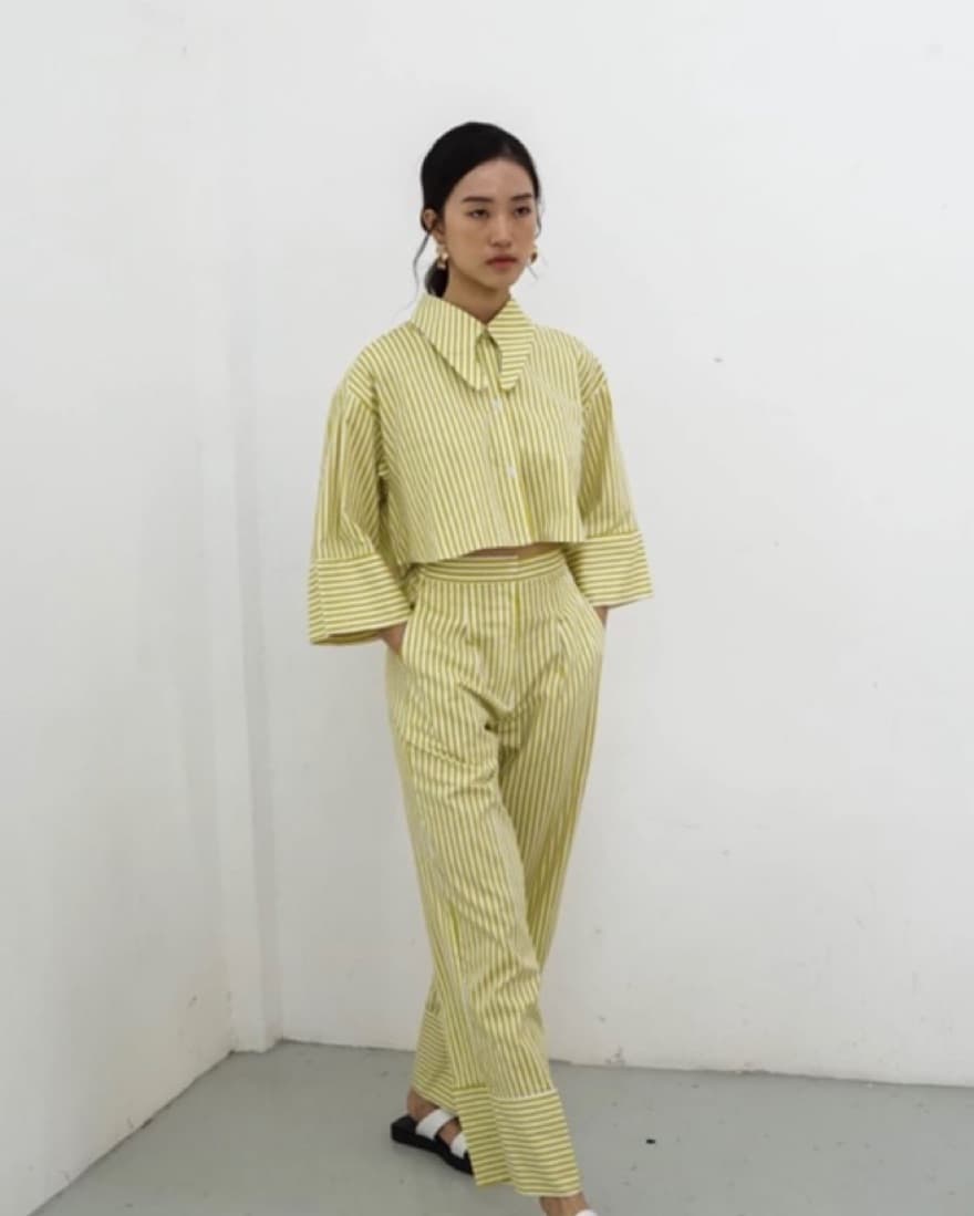 PAFON NAMARA SET LIME YELLOW  - Image 1