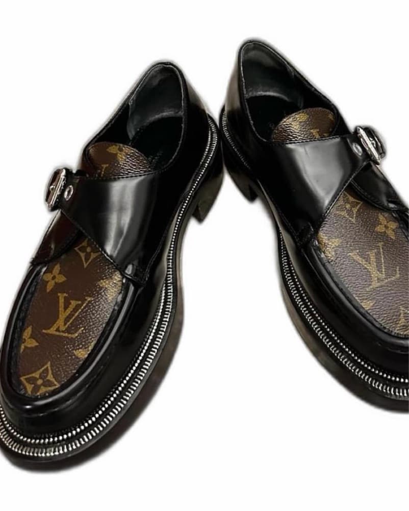 Louis Vuitton Monogram Platform Loafers - Image 3