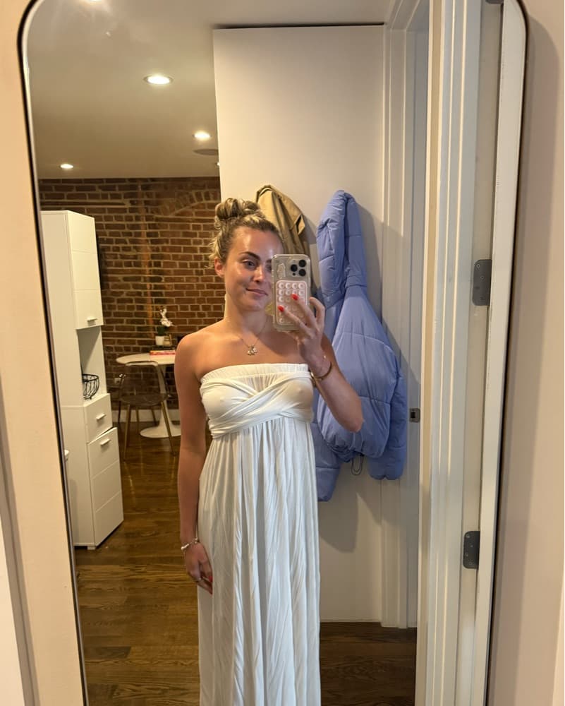 White Versatile Dress/skirt - Image 3