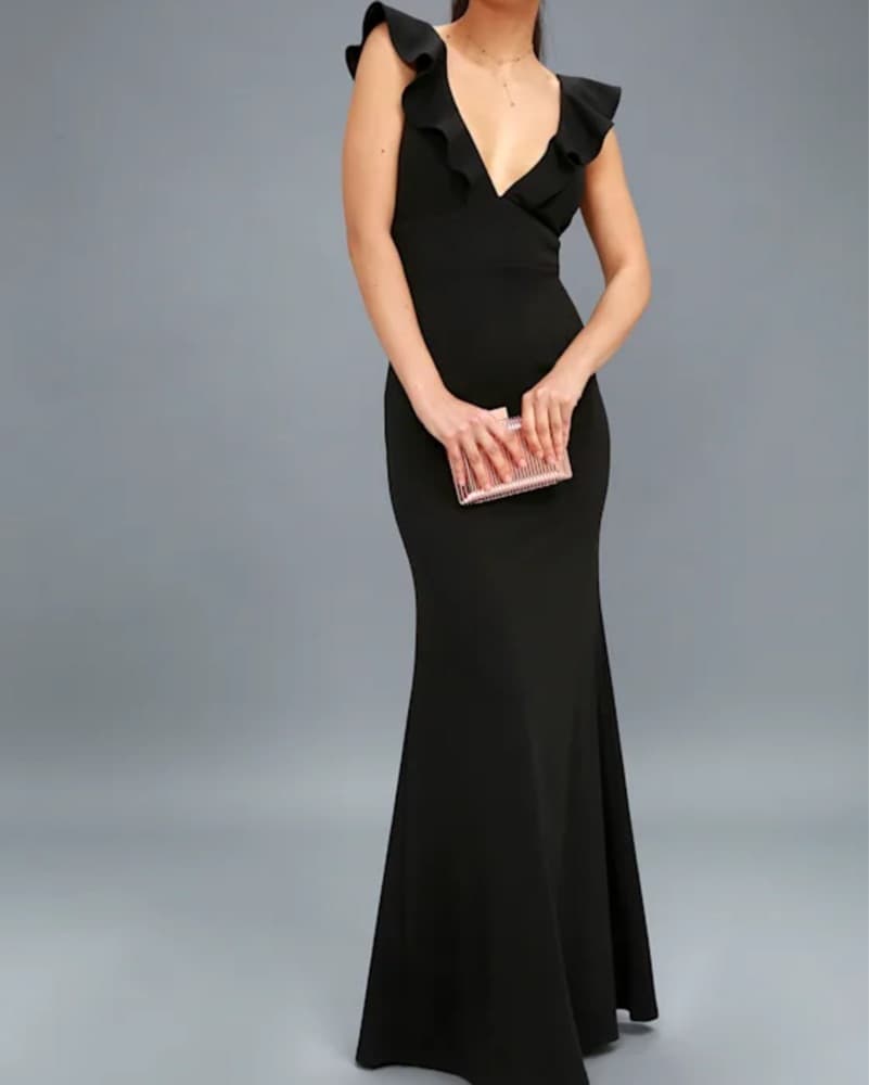 Perfect Opportunity Black Maxi Dress - Image 1
