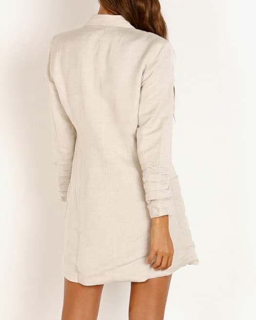 ASTR THE LABEL Blazer Dress in Natural - Image 5