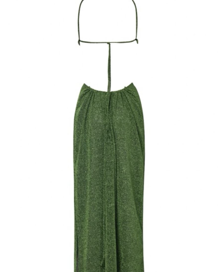 Glamorous Green Glitter Gown - Image 5