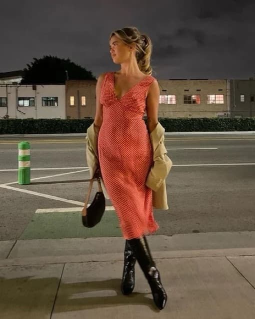 Red Realisation Par Stephanie Dress - Image 3