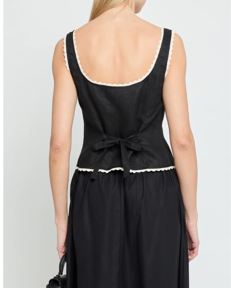 Dale Linen Top - Image 6
