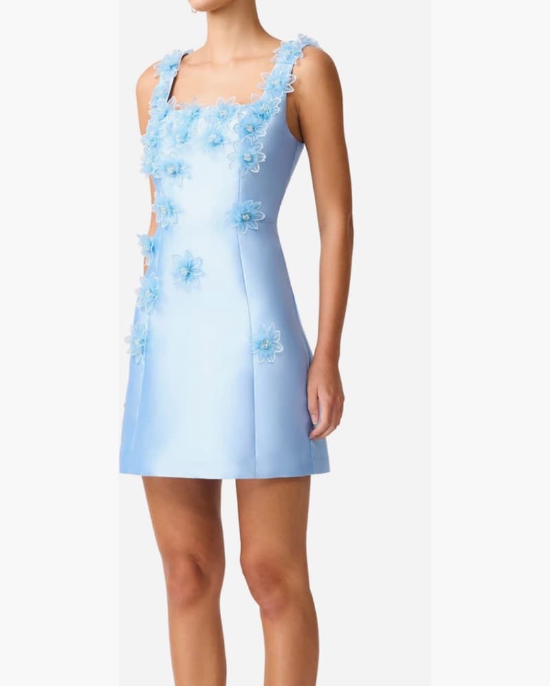 ELLIATT Floral Embellished Mini Dress - Image 1