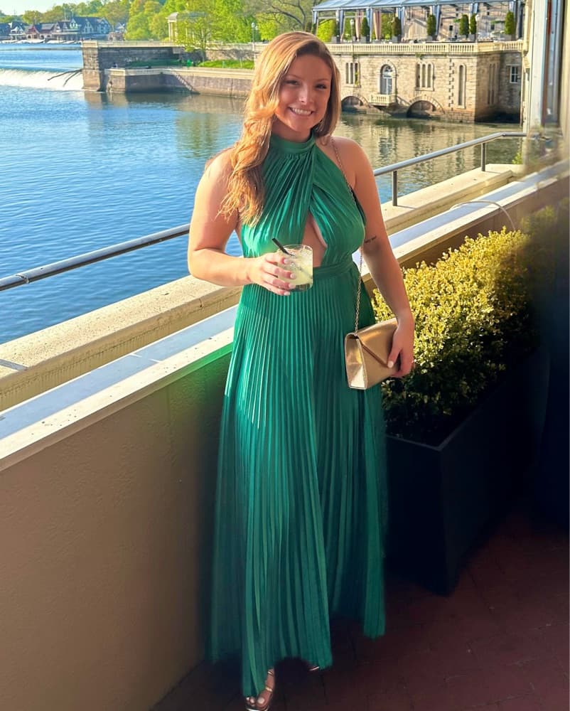 L’idee Green Renaisaance Gown - Image 2