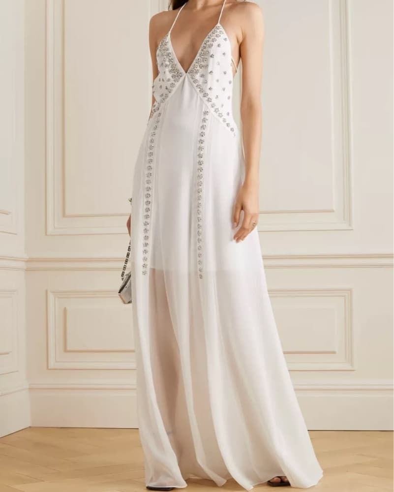Givenchy Crystal Embellished Maxi - Image 5