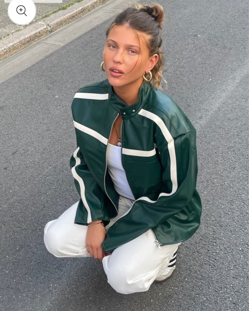 The Room Antwerp Racing Jacket Green - Image 1