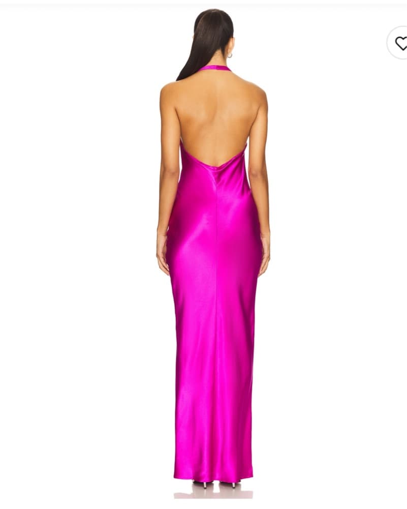 Amanda Uprichard Hot Pink Halter - Image 1