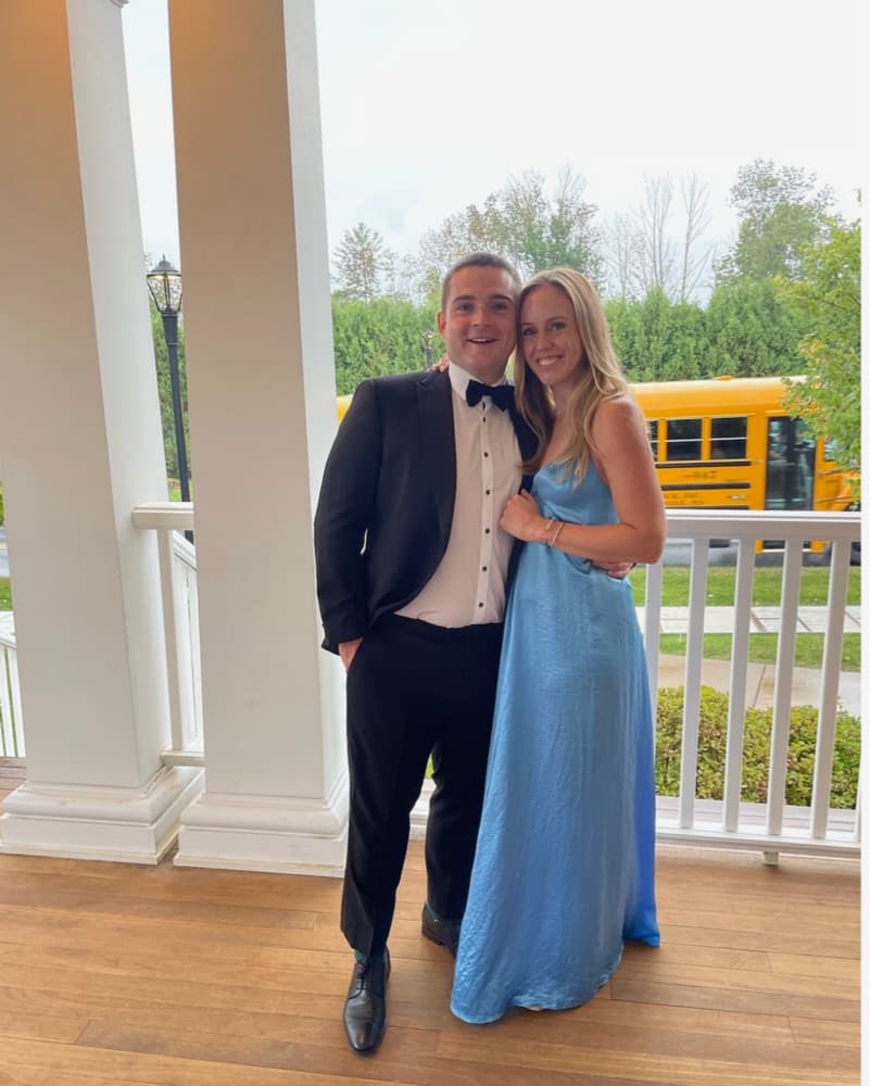 Elegant Blue Maxi Dress - Image 2