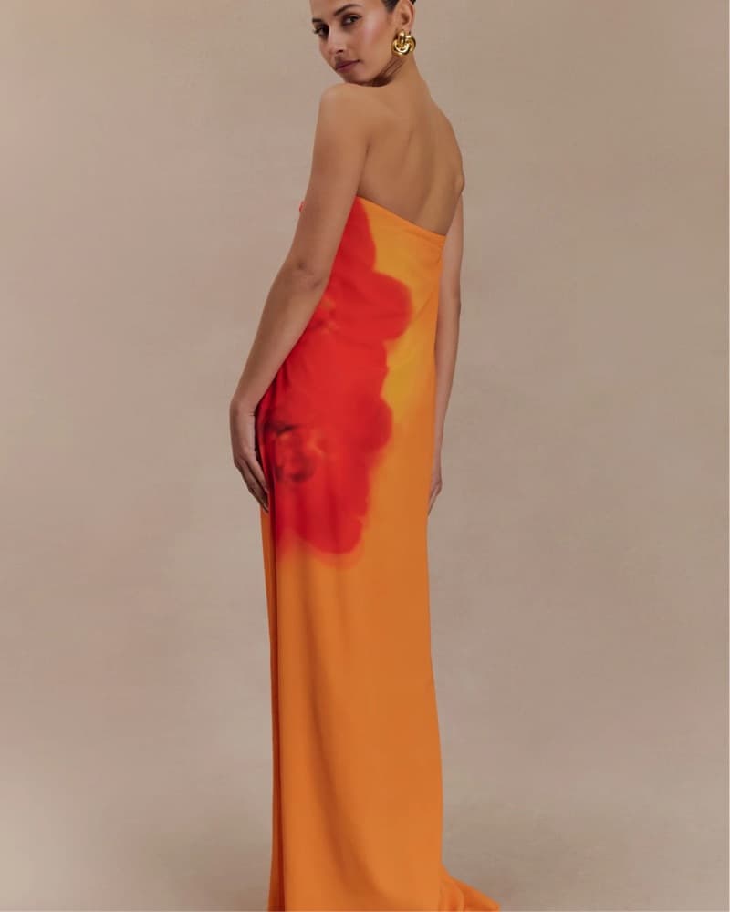 Vibrant Floral Maxi Dress - Image 2