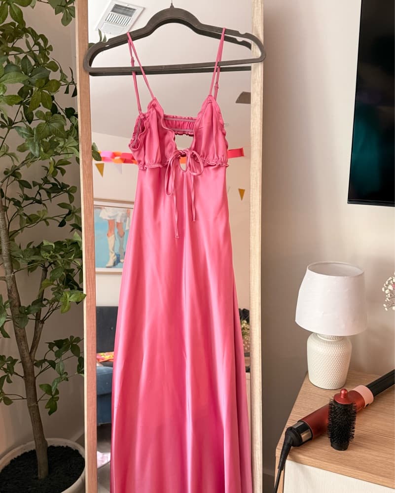Satin Zara Maxi Dress - Image 2