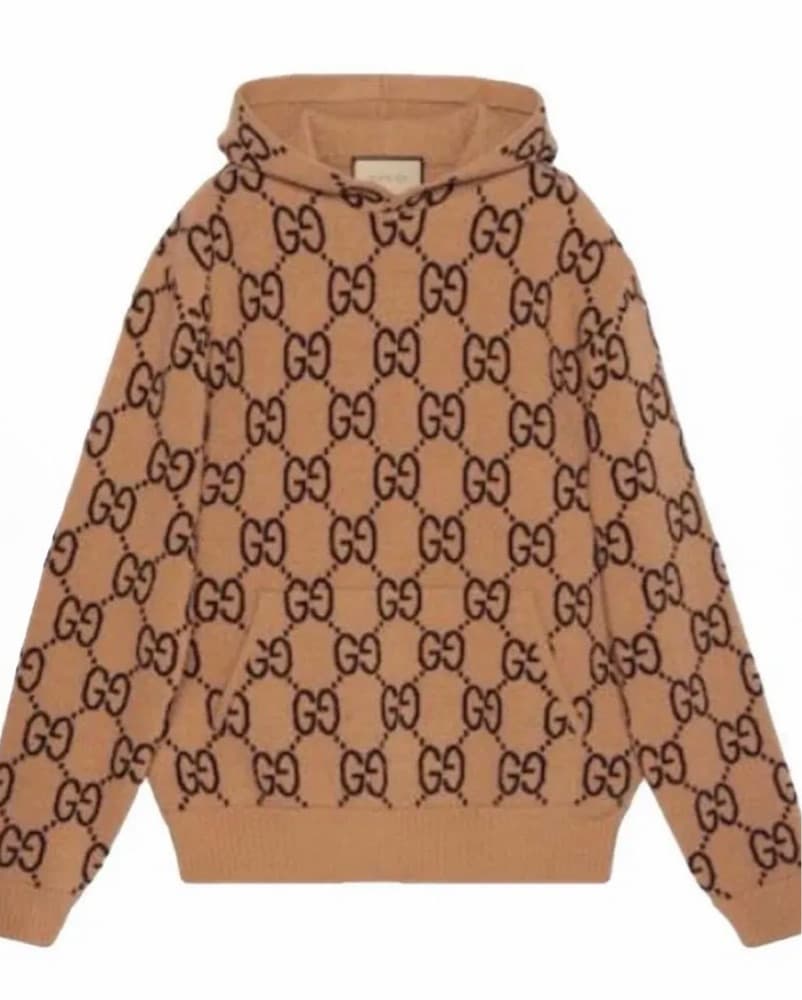 Gucci GG wool hoodie - Image 1