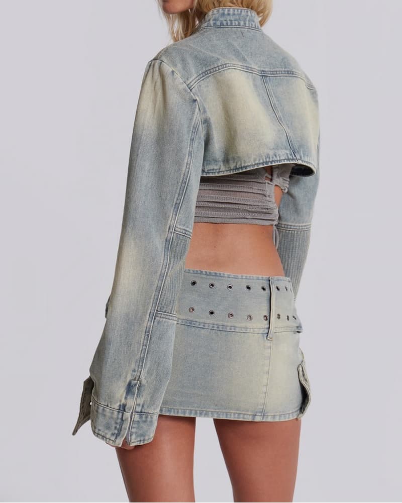 Jaded london denim skirt - Image 5