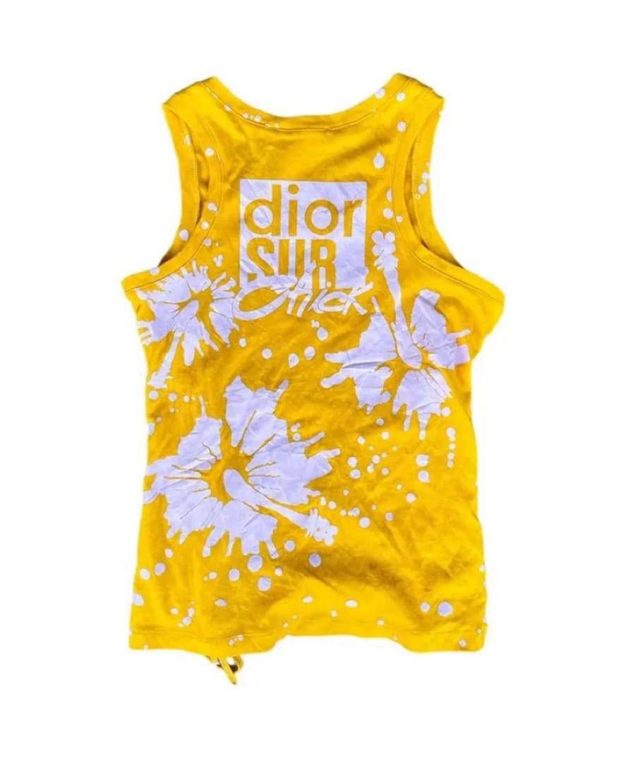 Vibrant Dior Surf Chic Lace Up Tank - Image 2