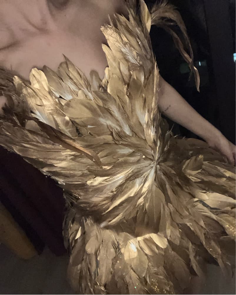 Kendall Jenner Gold Fairy Costume DIY - Image 3