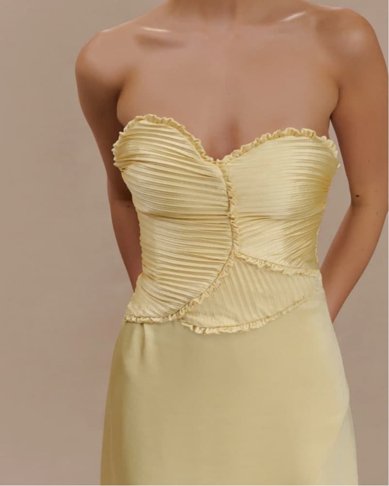 Meshki Larissa Satin Maxi Dress  - Image 2