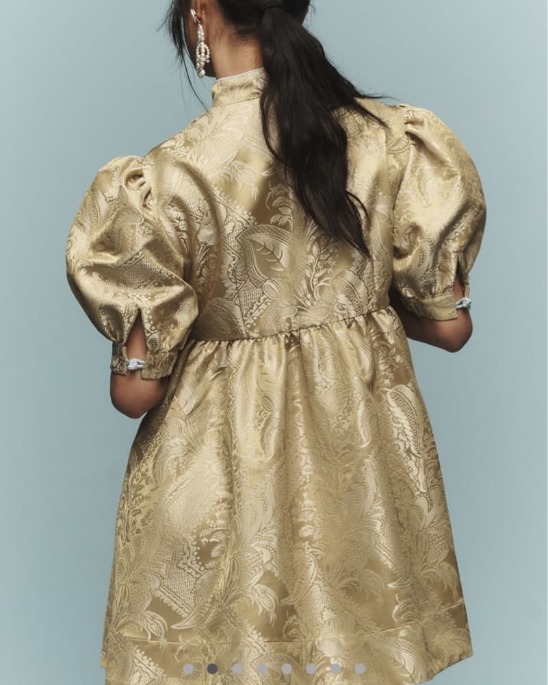Anthropologie Babydoll Mini Dress - Image 2