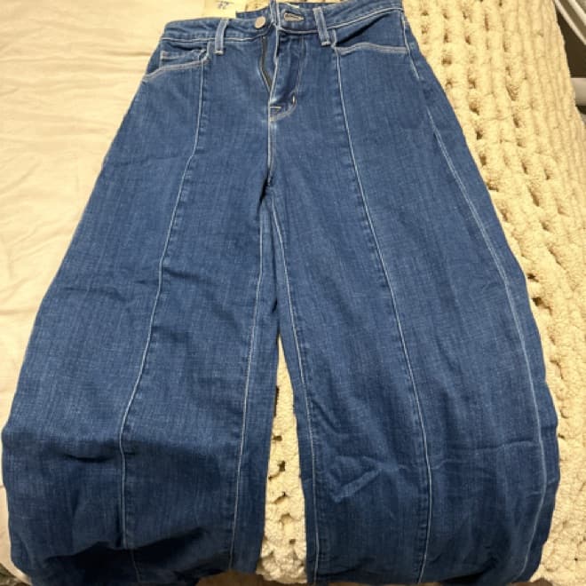 L'Agence High Rise wide leg - Sandy - Image 1