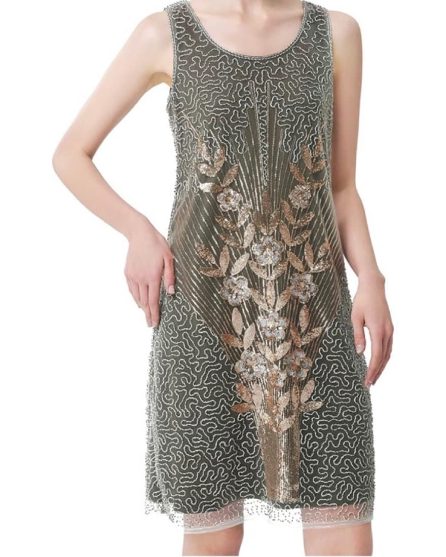 1920s Flapper Dress Halloween costume - Image 1