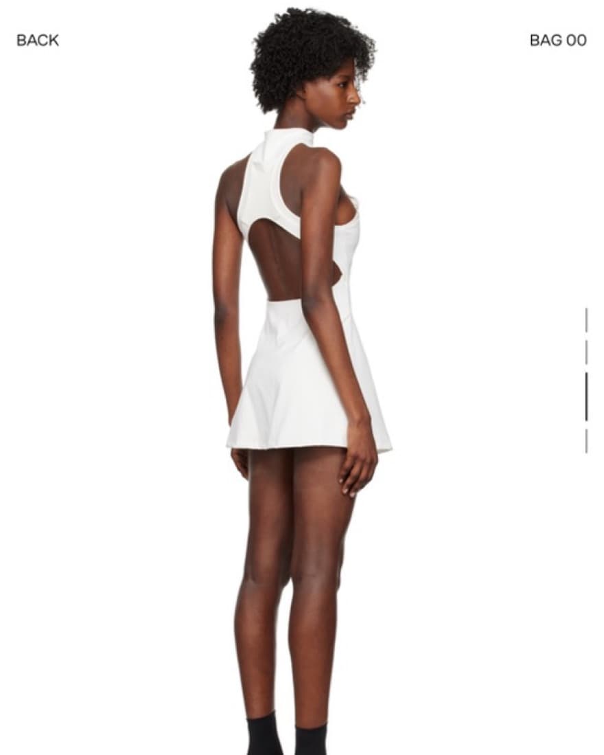 Hyein Seo White Minidress - Image 3