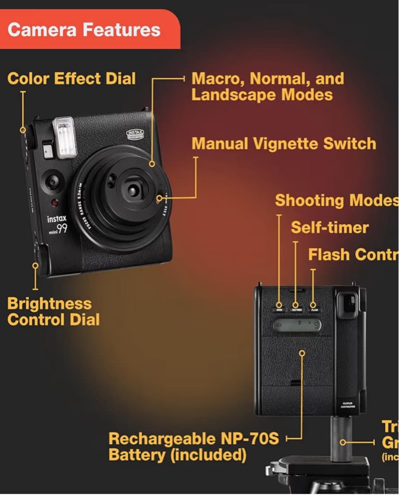 Instax Mini Camera W/ Built In Printer  - Image 4