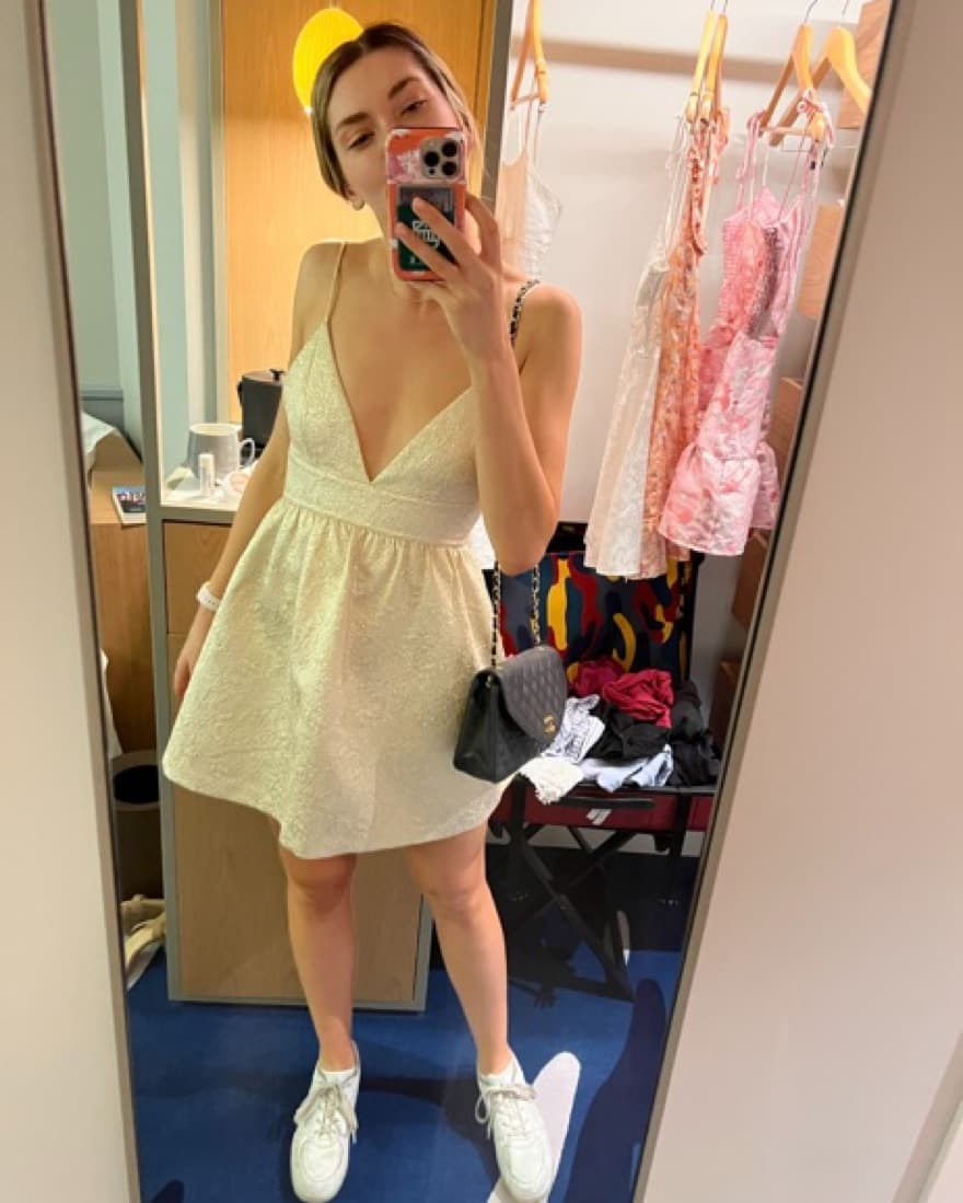Gold Alice & Olivia Dress - Image 1