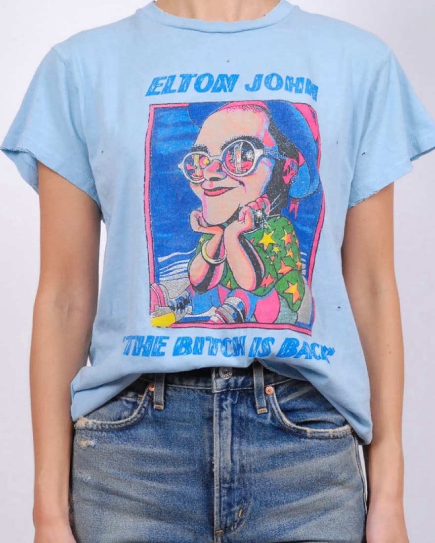Madeworn Elton John Tee - Image 1