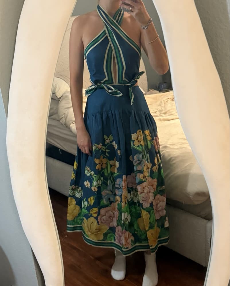 Alemias Lyla Halter Dress - Image 2