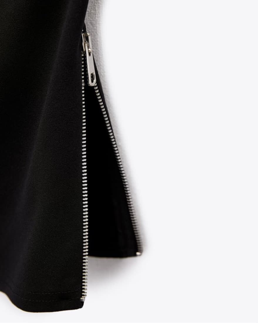 Zara Strapless Zippered Top - Image 5