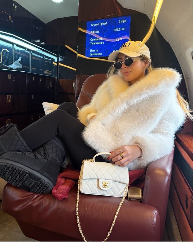 Zara White Fur Coat - Image 4