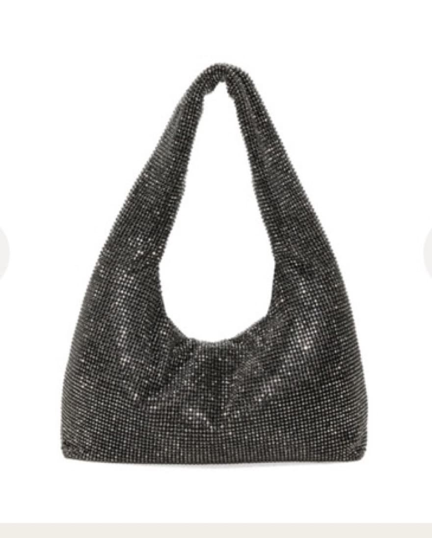 KARA Mini Crystal Mesh Bag  - Image 1