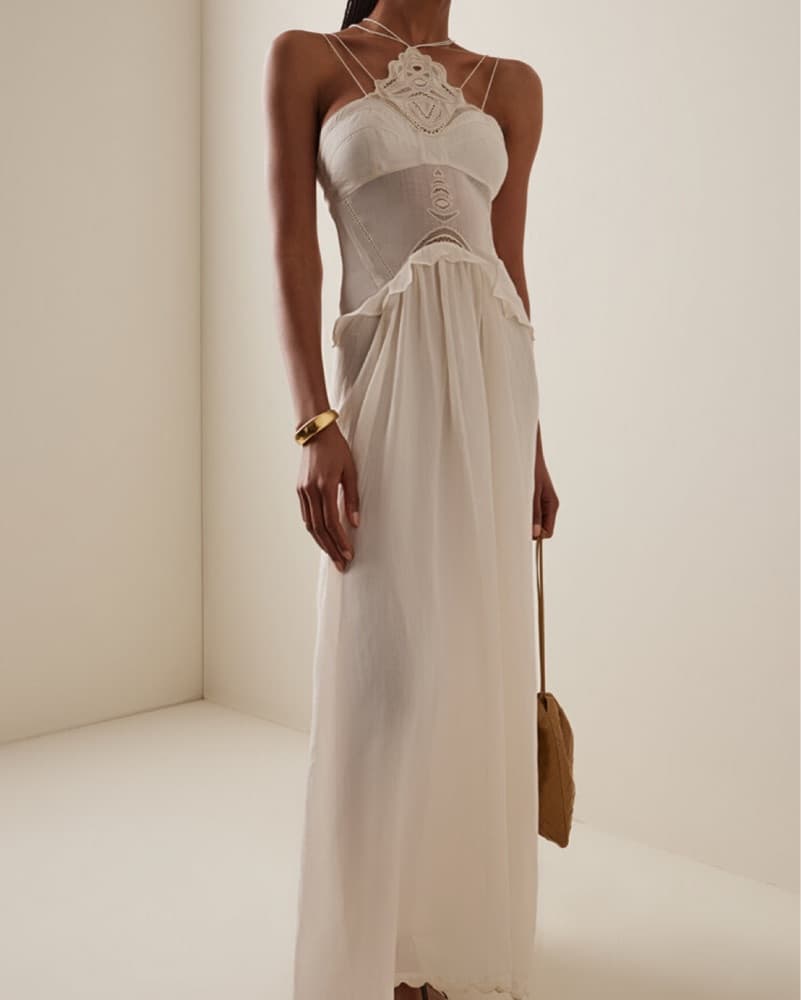 Isabel Marant Lindy Crochet Dress - Image 1