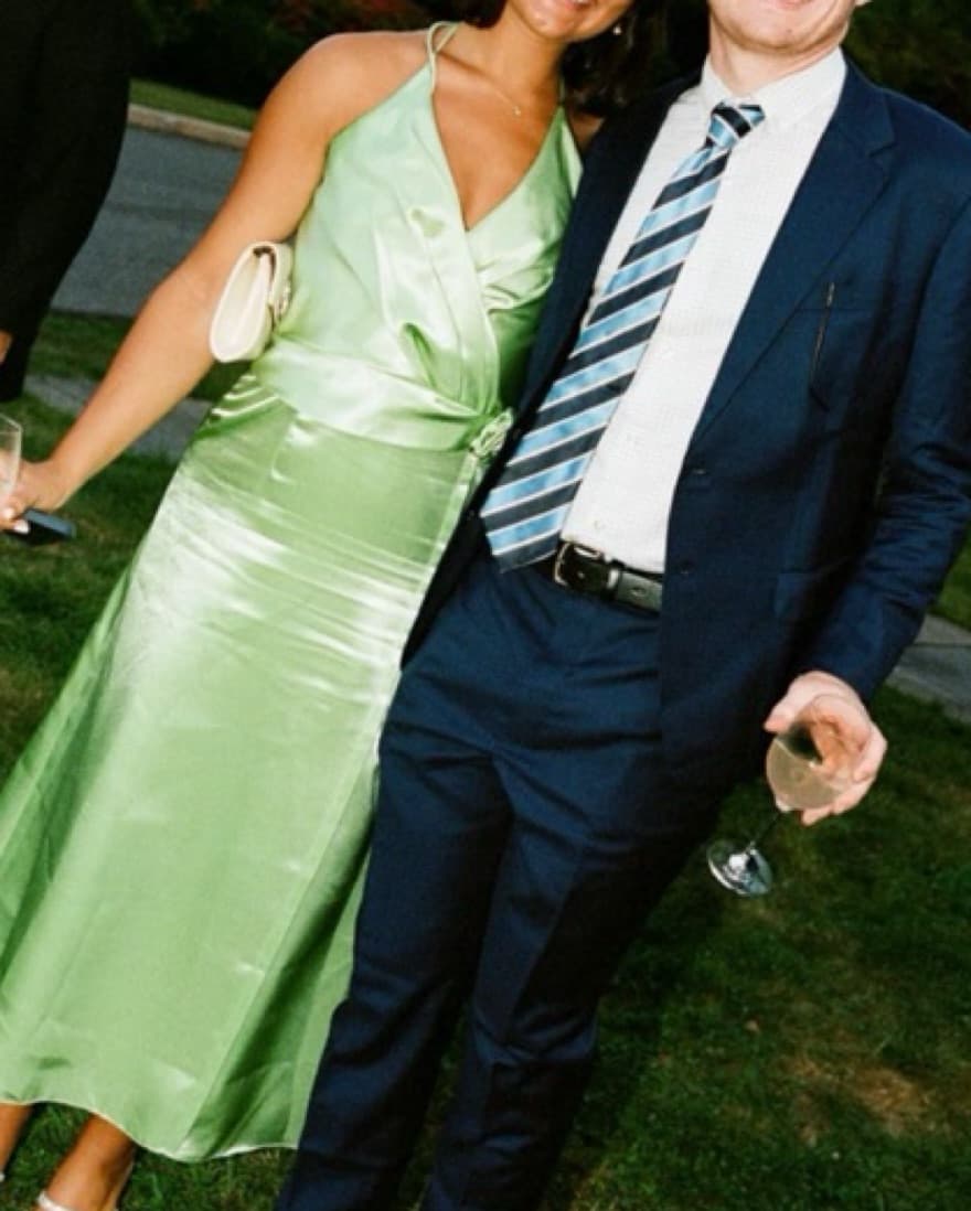 Green Formal dress - Image 2
