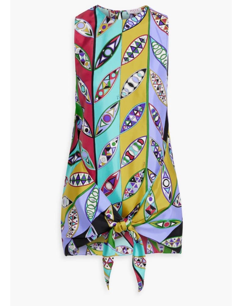 Pucci | Silk Tie Top - Image 1