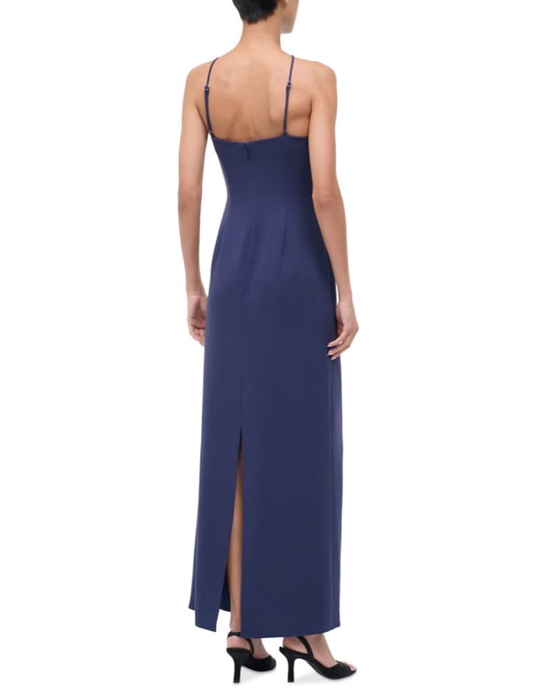 Staud Navy Blue Gown - Image 3