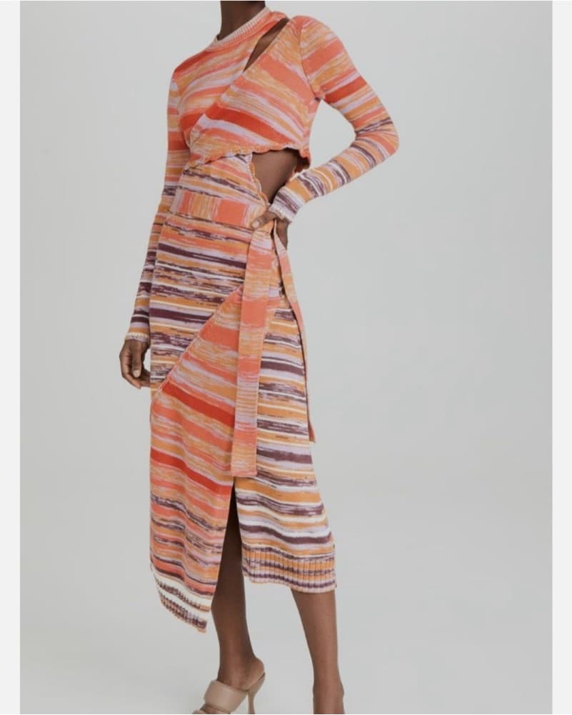 Jonathan Simkhai Knitted Space Dye Dress - Image 1