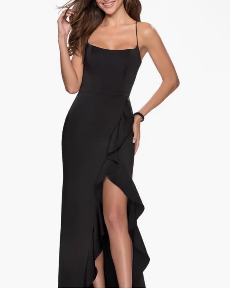 Black La Femme Gown - Image 1