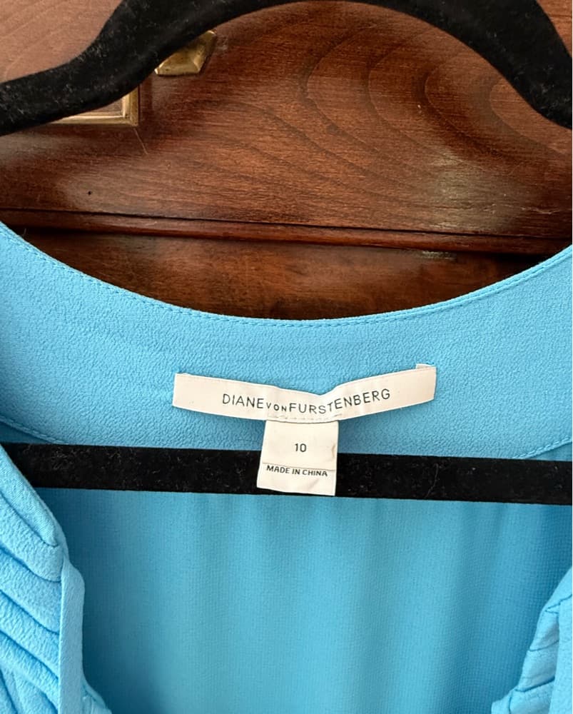 Chic Teal Blue Midi Dress - Image 2