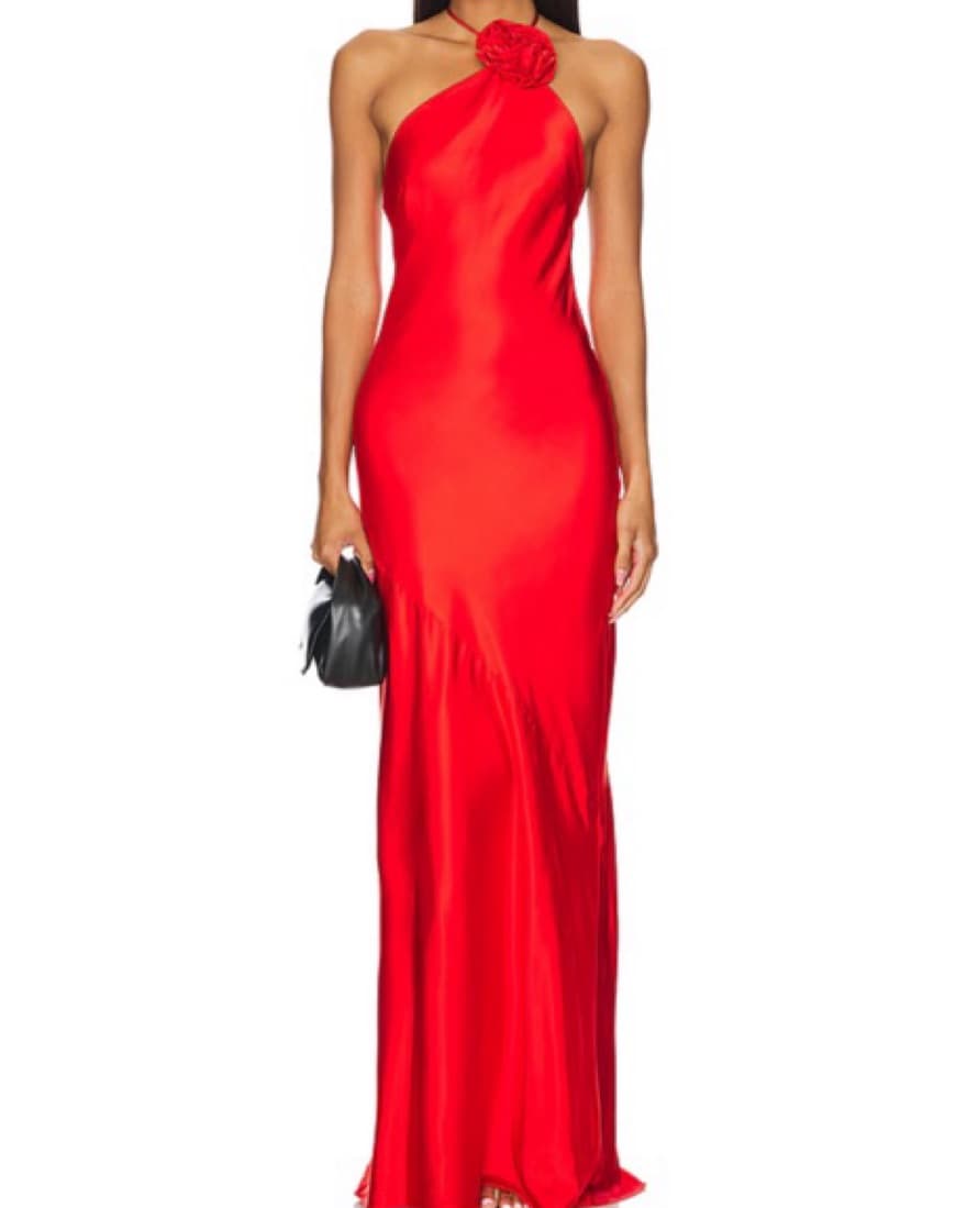 Red Lovers & Friends Gown - Image 5