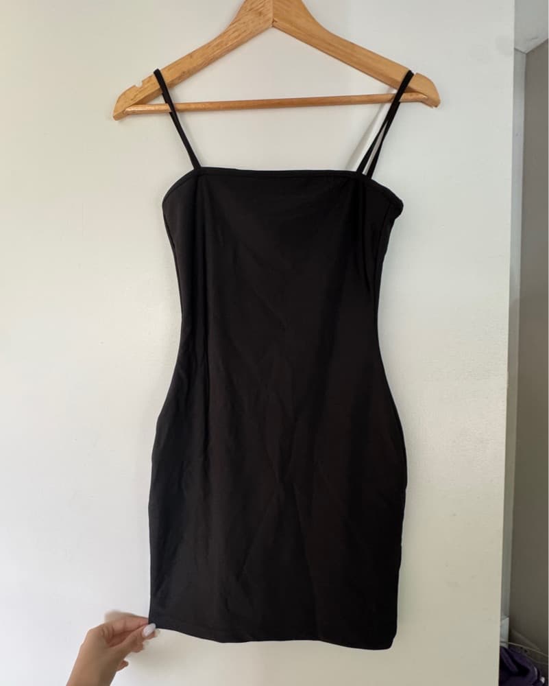 Black sheet dress - Image 4