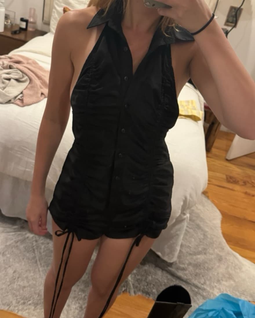 Backless Fana Foley Romper - Image 1