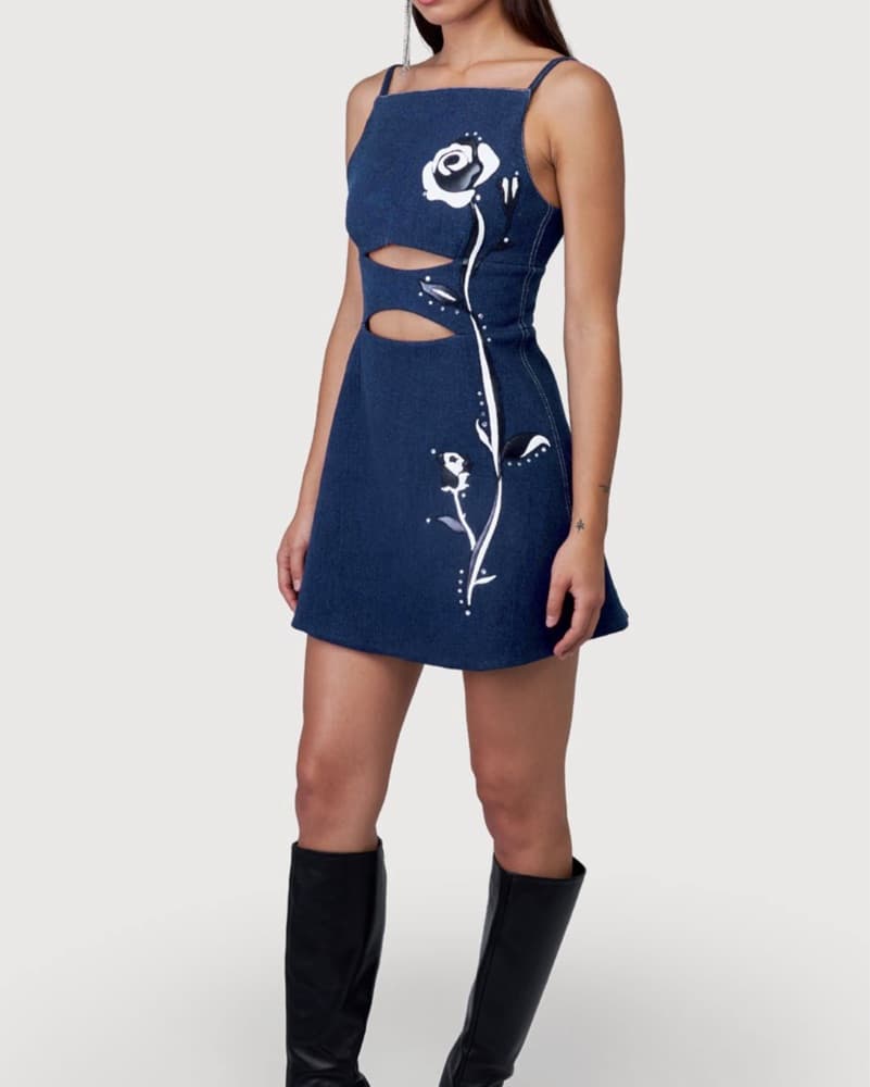 Nafsika Skourti American Beauty Dress - Image 1