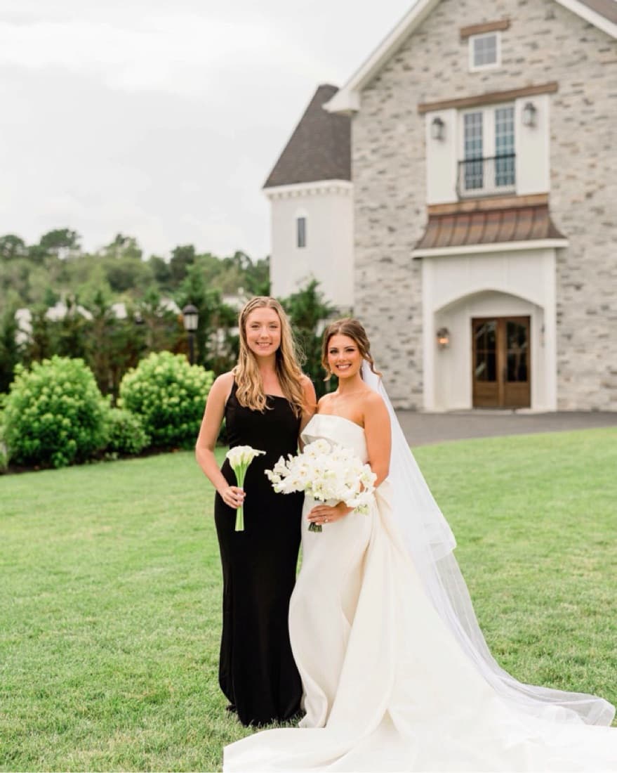One Shoulder Black Gown  - Image 2