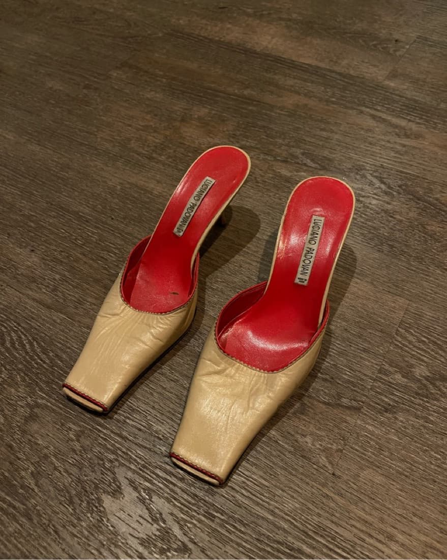square toe kitten heel - Image 1