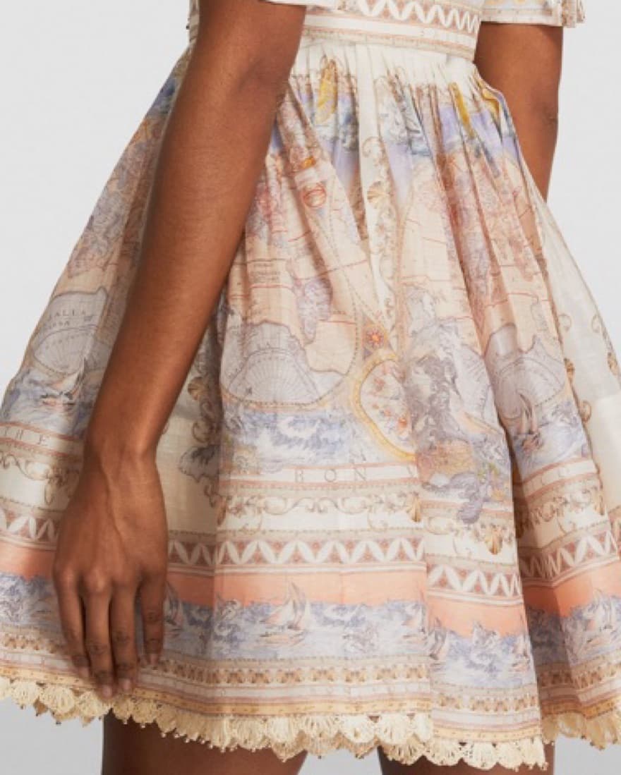 Zimmermann “Hightide” Belted dress - Image 4
