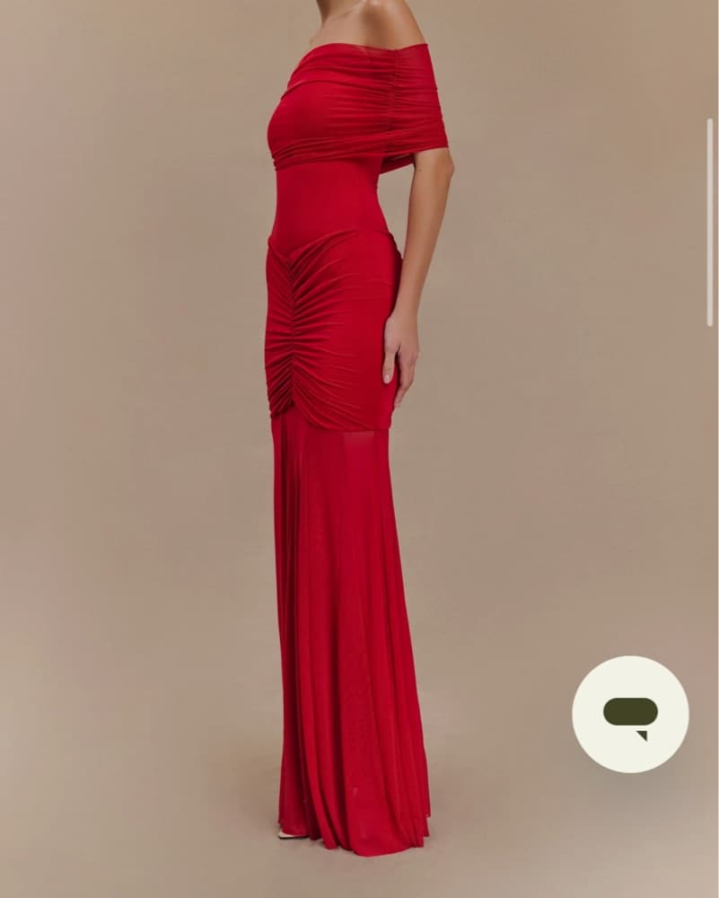 Meshki Caspian Off Shoulder Maxi Dress - Image 3
