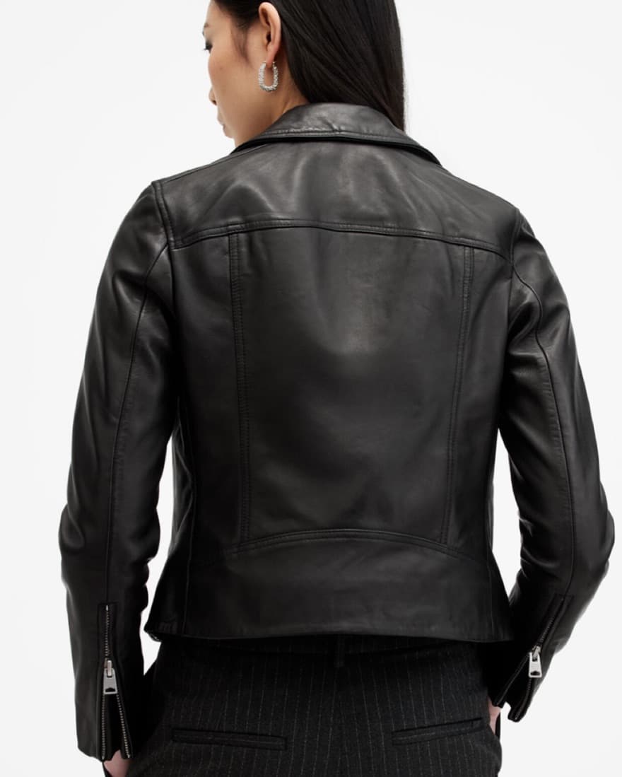 All Saints Dalby Leather Jacket  - Image 4